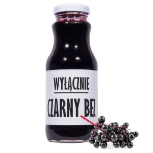 Sadvit Sok z czarnego bzu Wyłącznie Czarny Bez 100% - 250 ml