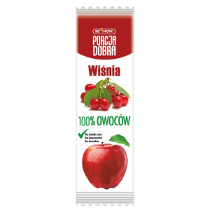 Porcja Dobra Przekąska jabłkowo-wiśniowa 16 g