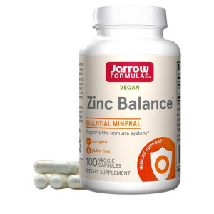 Jarrow Formulas Zinc Balance (Cynk) - 100 kapsułek
