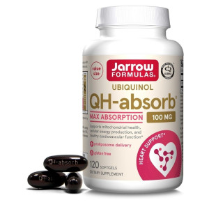 Jarrow Formulas Ubiquinol QH-absorb (Ubichinol) 100 mg - 120 kapsułek