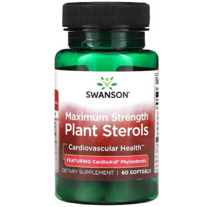 Swanson Maximum Strength Plant Sterols CardioAid - 60 kapsułek