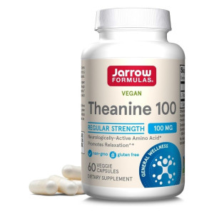 Jarrow Formulas Theanine (L-teanina) 100 mg - 60 kapsułek
