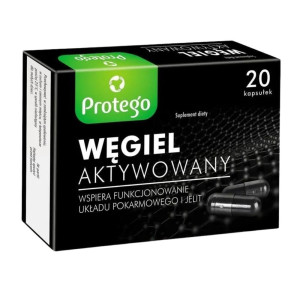 Protego Węgiel Aktywowany - 20 kapsułek