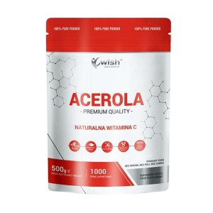 Wish Acerola naturalna Witamina C w proszku - 500 g