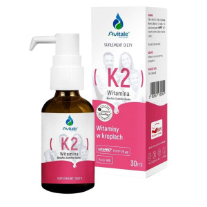 Avitale Witamina K2 25 µg w kroplach - 30 ml