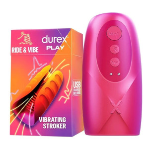Durex Play Ride&Vibe Wibrujący masturbator męski wodoodporny