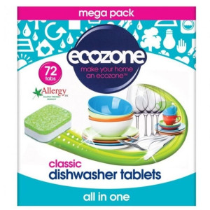Ecozone Tabletki do zmywarki - 72 sztuki
