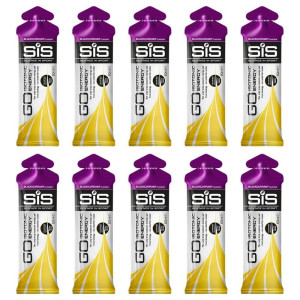 SIS GO Isotonic Energy Izotoniczny żel energetyczny, czarna porzeczka - 10 sztuk