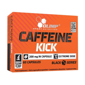 Olimp Caffeine Kick 200 mg - 60 kapsułek