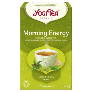 Yogi Tea Morning Energy Herbatka energetyzująca ziołowo-korzenna - 17 saszetek