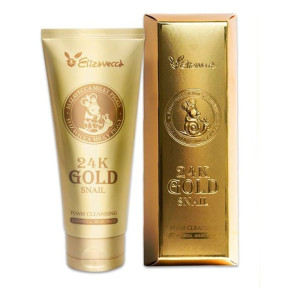 Elizavecca Milky Piggy 24 Gold Snail Pianka oczyszczająca - 180 ml