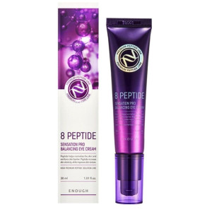 Enough Przeciwstarzeniowy krem pod oczy z peptydami 8 Peptide - 30 ml