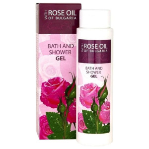 Rose of Bulgaria Żel pod prysznic i do kąpieli z olejkiem różanym - 250 ml