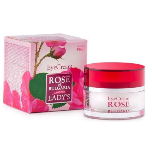 Rose of Bulgaria Krem pod oczy z wodą różaną - 25 ml