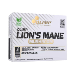 Olimp Lion's Mane Mushroom - 60 kapsułek