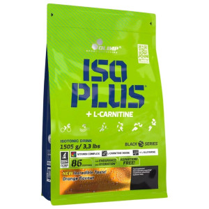 Olimp Iso Plus Izotonik z L-karnityną w proszku, pomarańczowy - 1505 g