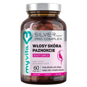 MyVita Silver Włosy Skóra Paznokcie - 60 kapsułek
