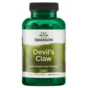 Swanson Full Spectrum Devil's Claw (Czarci Pazur) 500 mg - 100 kapsułek