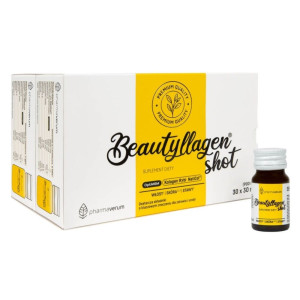 Pharmaverum Beautyllagen® Shot, mango-pomarańcza - 15x30 ml