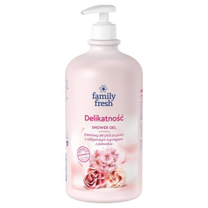 Family Fresh Żel pod prysznic Delikatność - 1000 ml