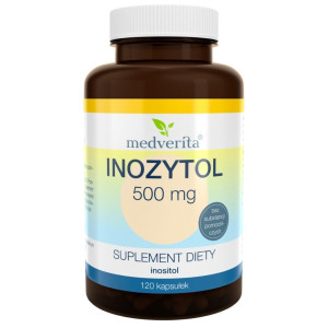 Medverita Inozytol 500 mg - 120 kapsułek
