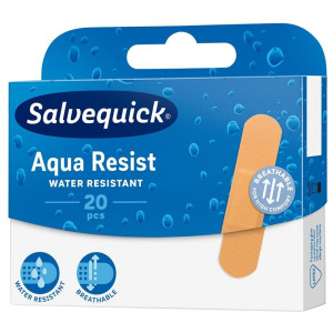 Salvequick Aqua Resist Plastry wodoodporne - 20 sztuk