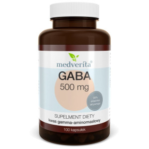 Medverita GABA 500 mg - 100 kapsułek