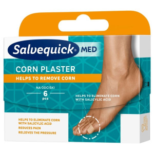 Salvequick Med Corn Plaster Plastry na odciski - 6 sztuk