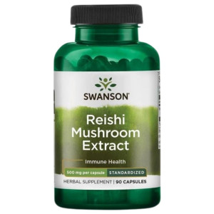 Swanson Reishi (10% polisacharydów) - 90 kapsułek