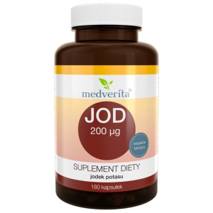 Medverita Jod 200 mcg (jodek potasu) - 180 kapsułek