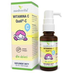 Medverita Witamina C Quali®-C w kroplach dla dzieci - 30 ml