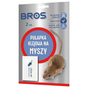 Bros Pułapka klejowa na myszy i szczury - 2 sztuki