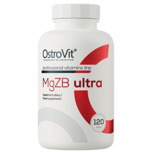 OstroVit MgZB Ultra Magnez + cynk + B6 - 120 tabletek