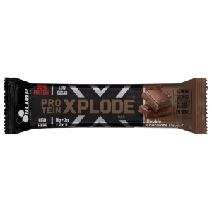 Olimp Protein Xplode Bar Baton proteinowy, podwójna czekolada - 40 g