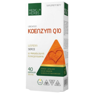 Medica Herbs Koenzym Q10 - 40 kapsułek