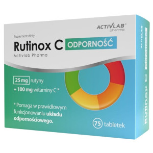 Activlab Pharma Rutinox C Odporność - 75 tabletek