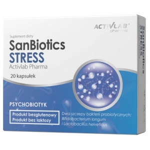 Activlab Pharma SanBiotics Stress - 20 kapsułek