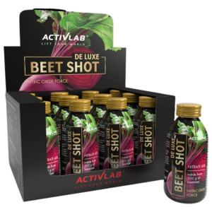 Activlab De Luxe Shot przedtreningowy z buraka - 12 sztuk