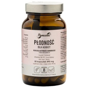 Panaseus Płodność dla kobiet - 50 kapsułek