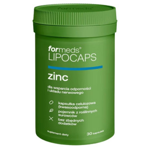 Formeds Lipocaps Zinc 15 mg - 30 kapsułek