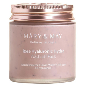 Mary&May Kremowa maska z glinką Rose Hyaluronic - 125 g