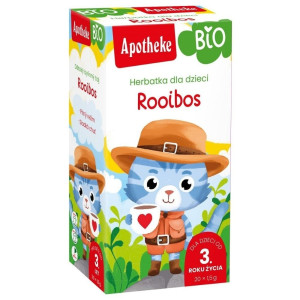 Apotheke Herbatka Bio dla dzieci Rooibos - 20 saszetek