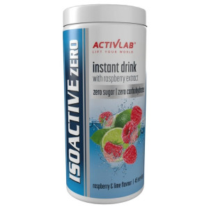 Activlab Isoactive Zero, malina-limonka - 225 g