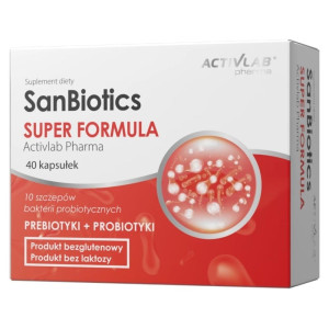 Activlab Pharma SanBiotics Super Formula - 40 kapsułek