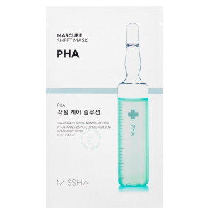 Missha Mascure Peelingująca maska w płachcie z PHA - 28 ml