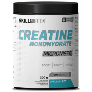 Skill Kreatyna 5000 mg, Mikronizowany monohydrat kreatyny - 300 g