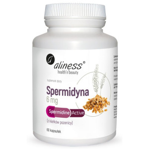 Aliness Spermidyna Active 6 mg - 60 kapsułek