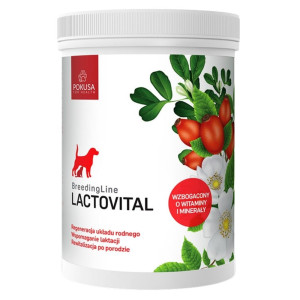 Pokusa BreedingLine LactoVital Naturalny suplement wspomagający laktację dla psów - 500 g