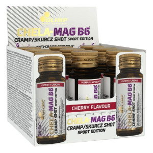 Olimp Chela-Mag B6 Skurcz Shot Sport Edition (smak wiśniowy) - 9 sztuk