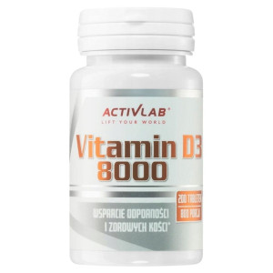 Activlab Pharma Witamina D3 8000 - 200 tabletek